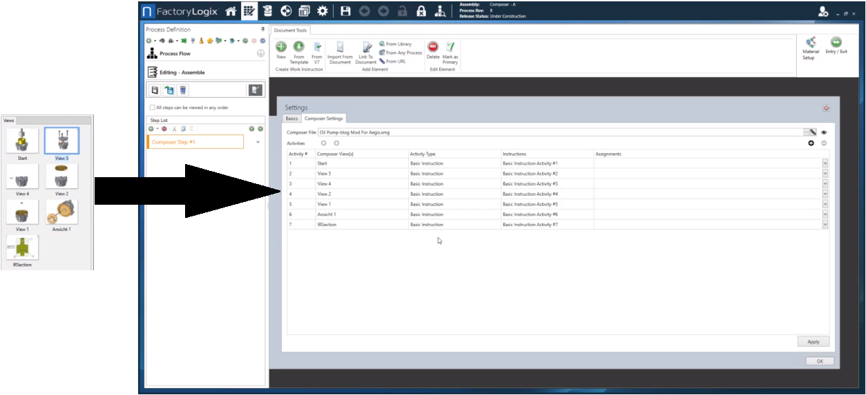 Composer Views in NPI