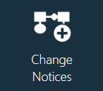 Change Notices button - NPI