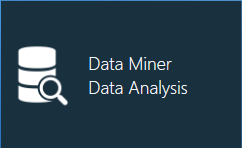 Data Miner Data Analysis button