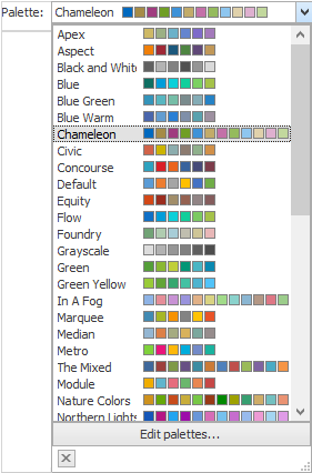 Palette editor