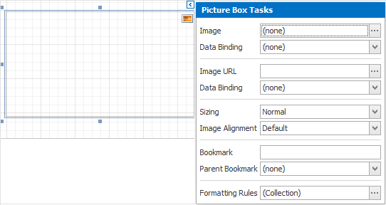 Picture Box Tasks dialog