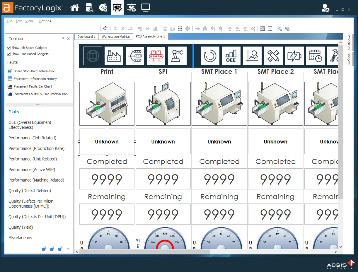 iMonitor Designer - dashboard creation