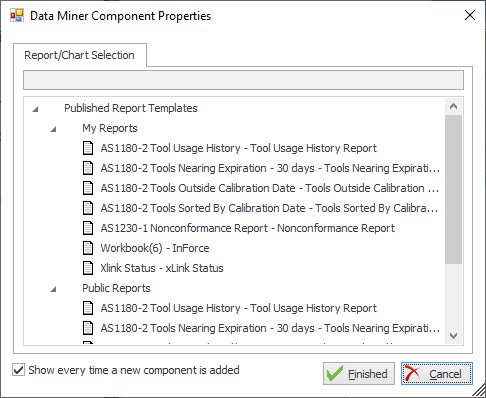 DataMiner Component Properties