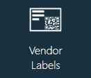 Vendor Labels button