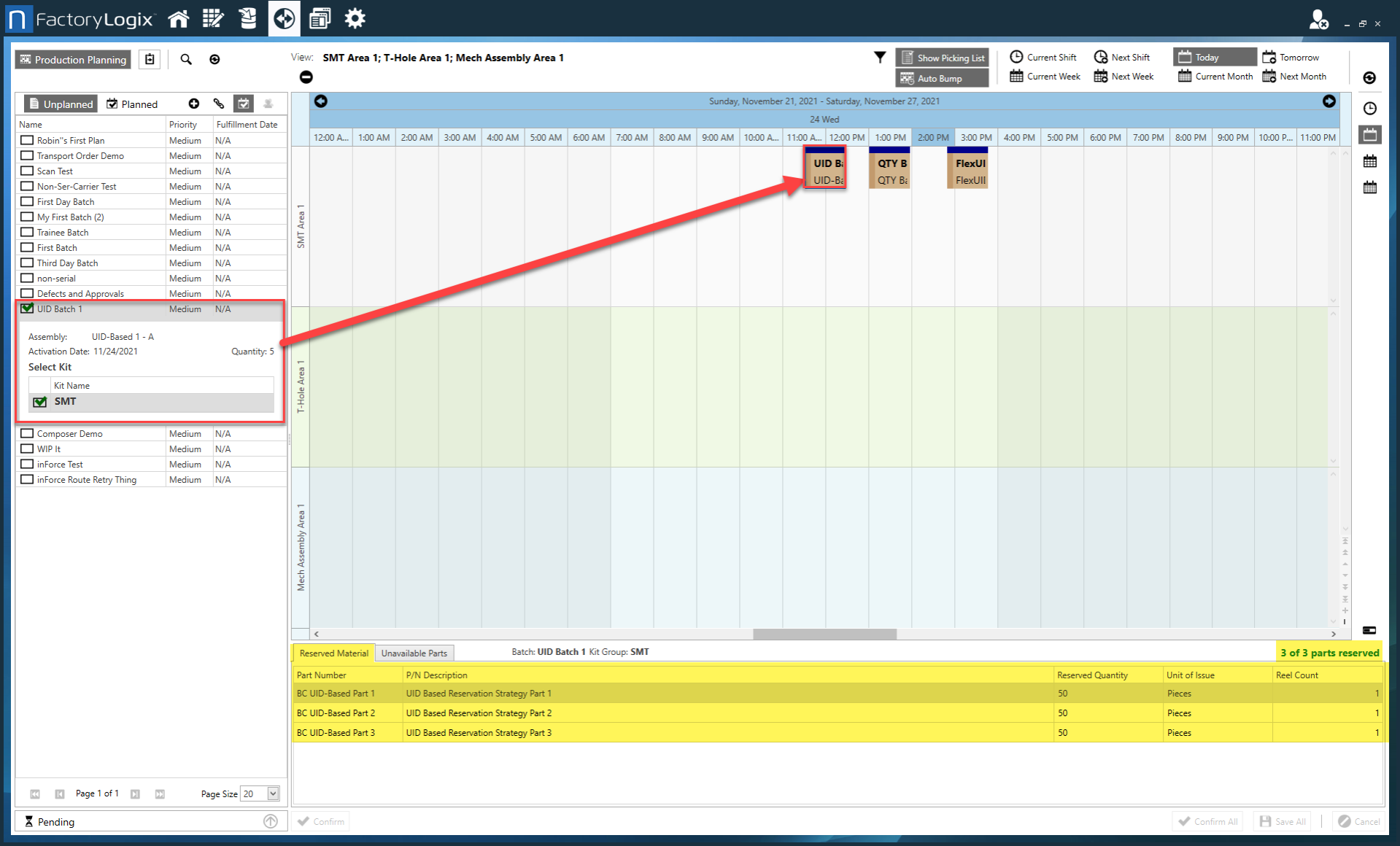 Production planning and scheduling