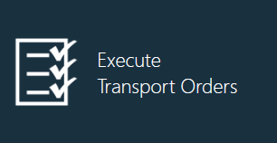 Execute Transport Orders button