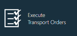 Execute Transport Orders button