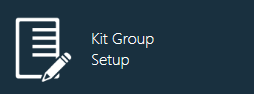 Kit Group Setup button