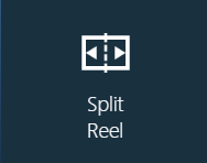 Split Reel button