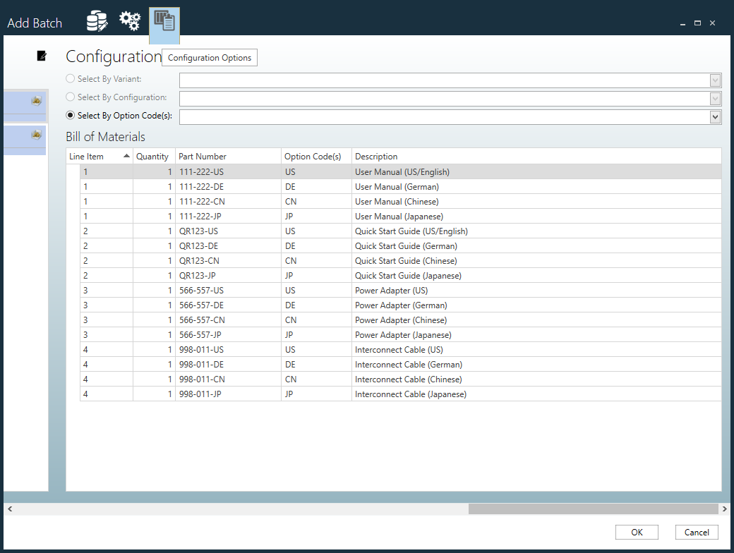 Configuration Options