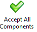 Accept All Components button