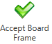 Accept Board Frame