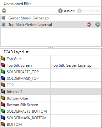 Link Gerber Files to Layers