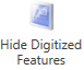 Hide Digitized Features