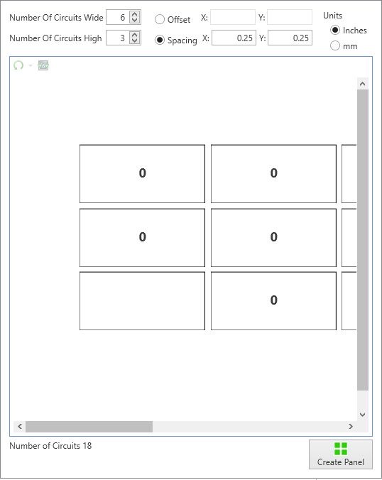 Create Matrix dialog