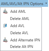 AML AVL Alt IPN menu