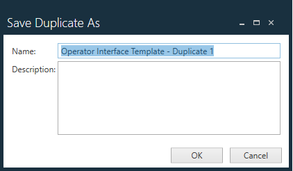 Save Duplicate As dialog